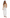 Gilet Crochet Boho Beige con Frange