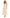 Abito Lungo Boho Beige Ricamato con Spalline Sottili