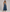 Vestito lungo in denim con pizzo floreale