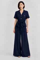 Coordinato camicia e pantaloni palazzo